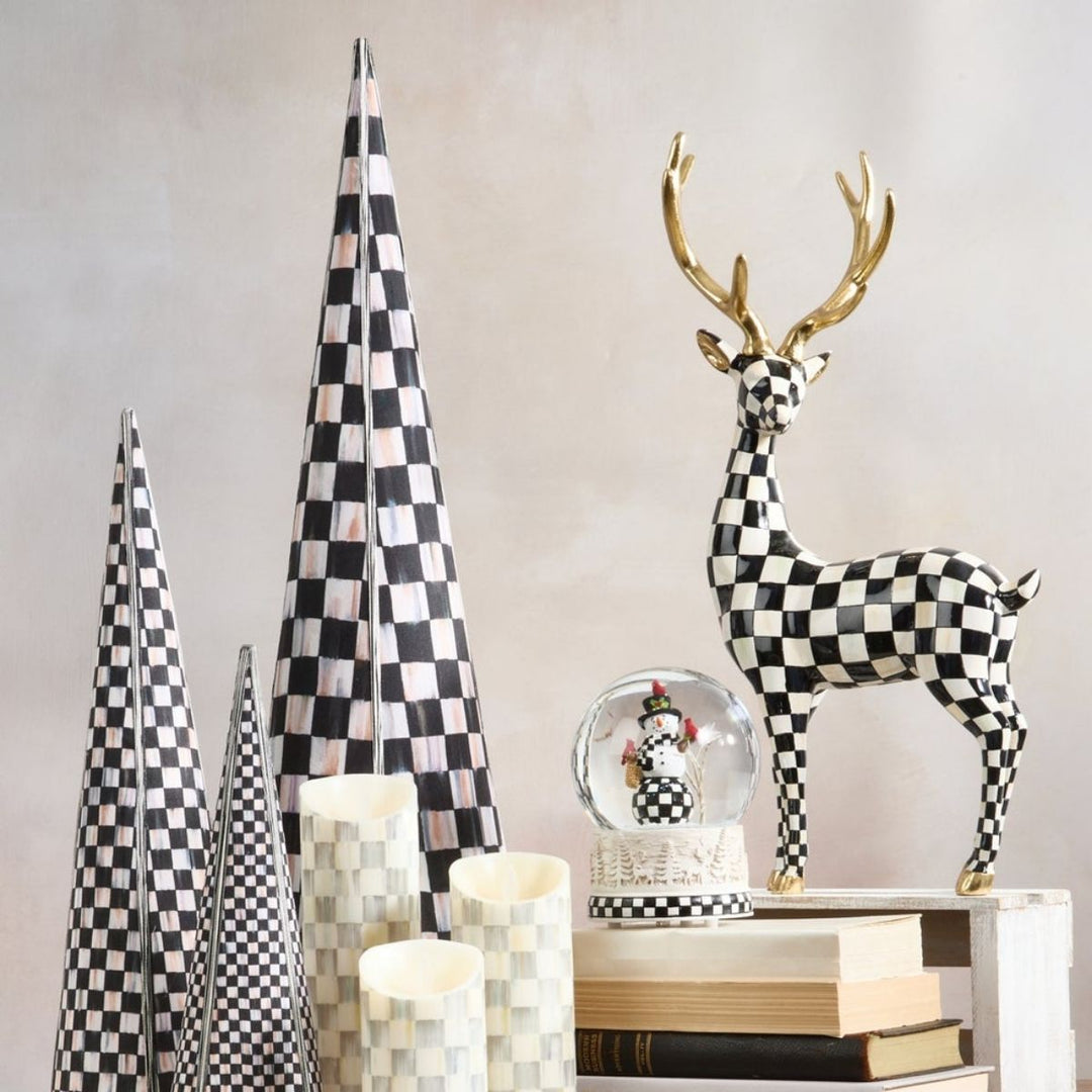 COURTLY CONE TREES, SET OF 3