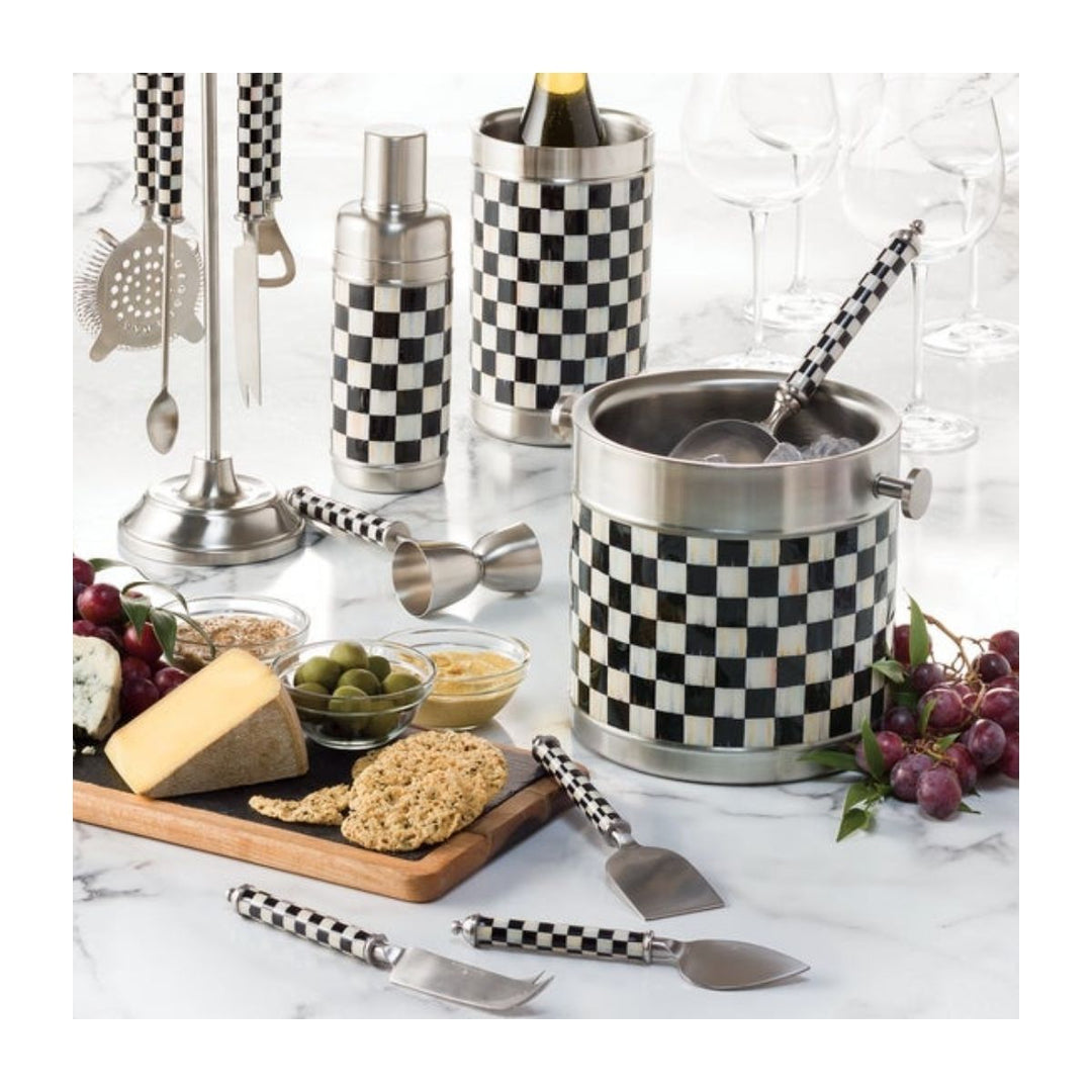 COURTLY CHECK SUPPER CLUB CHEESE KNIFE SET