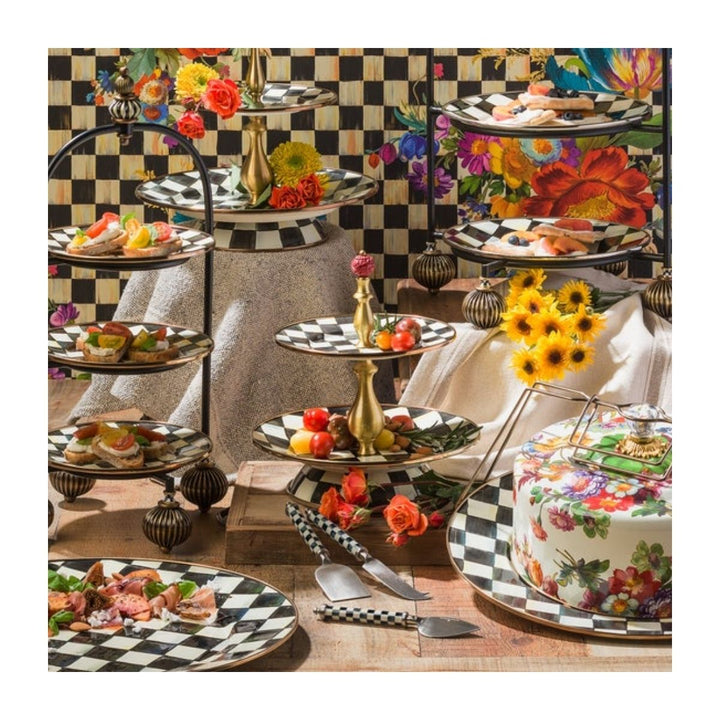 COURTLY CHECK SUPPER CLUB CHEESE KNIFE SET