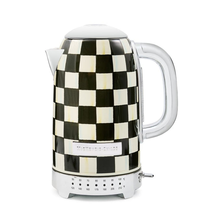 COURTLY CHECK ELECTRIC KETTLE - MACKENZIE-CHILDS - Compralo en CorinneRegalos.com