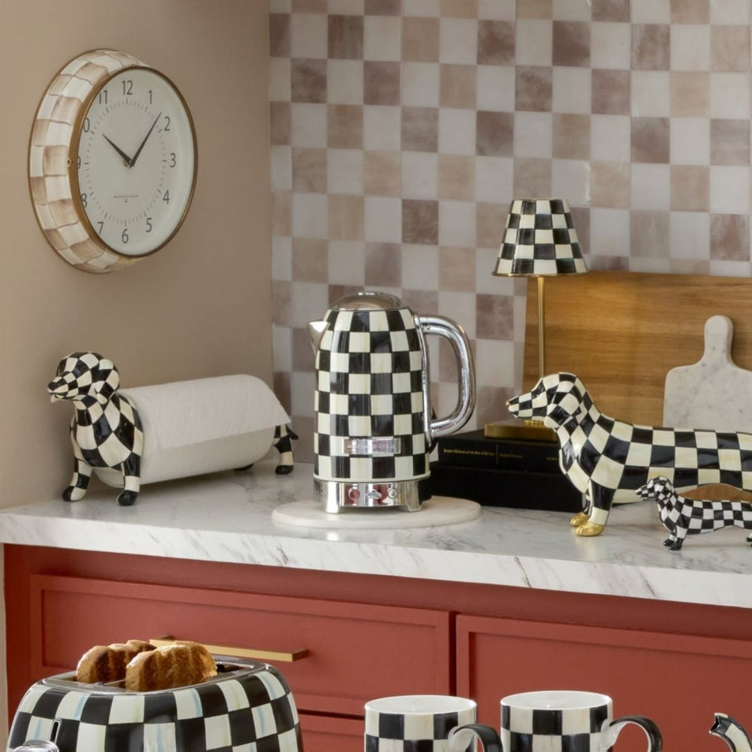 COURTLY CHECK ELECTRIC KETTLE