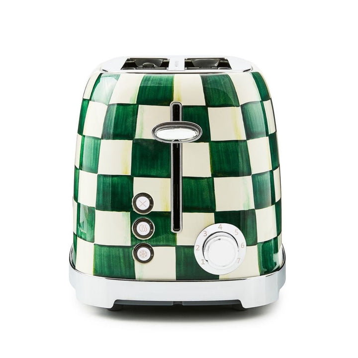 EMERALD CHECK 2-SLICE TOASTER