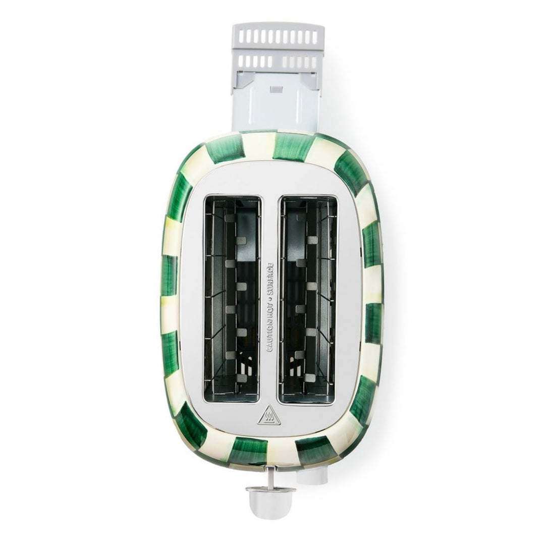EMERALD CHECK 2-SLICE TOASTER