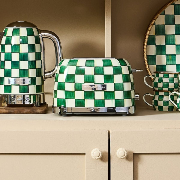 EMERALD CHECK 2-SLICE TOASTER