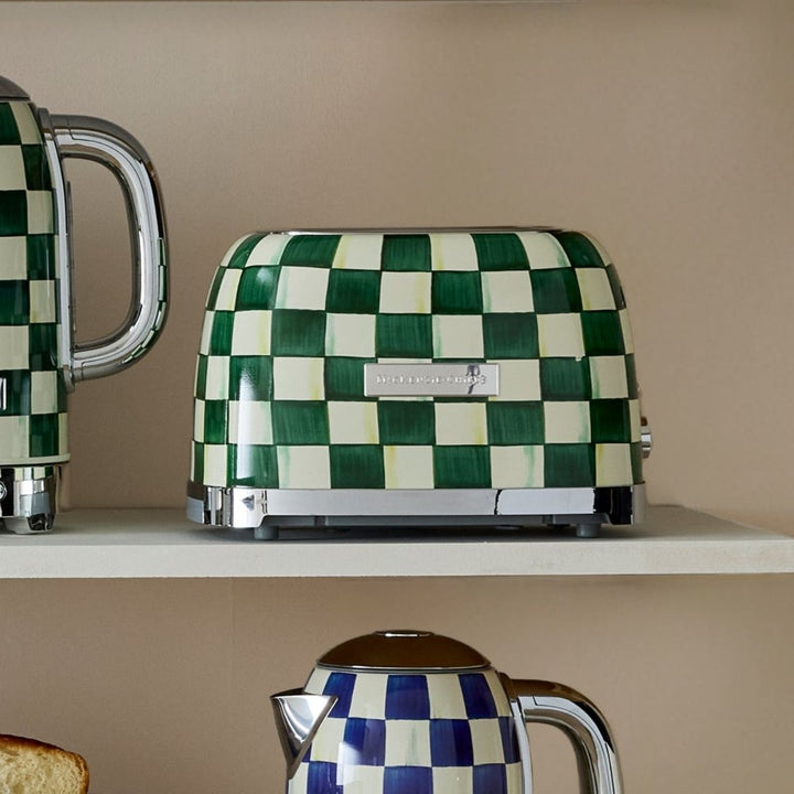 EMERALD CHECK 2-SLICE TOASTER