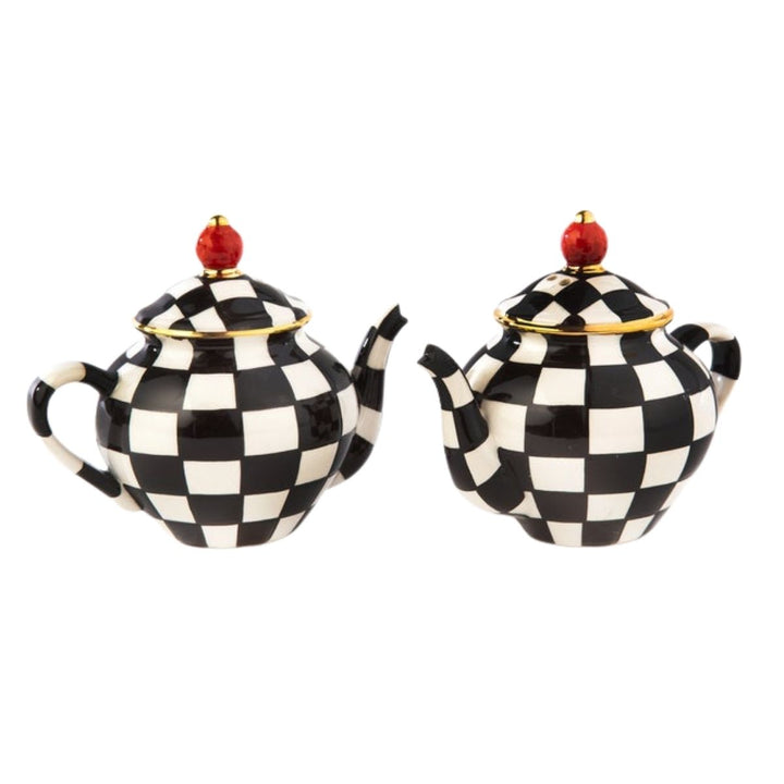 TEAPOT SALT & PEPPER SET - MACKENZIE-CHILDS - Compralo en CorinneRegalos.com
