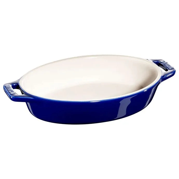 OVEN DISH 17 CM CERAMIC DARK-BLUE