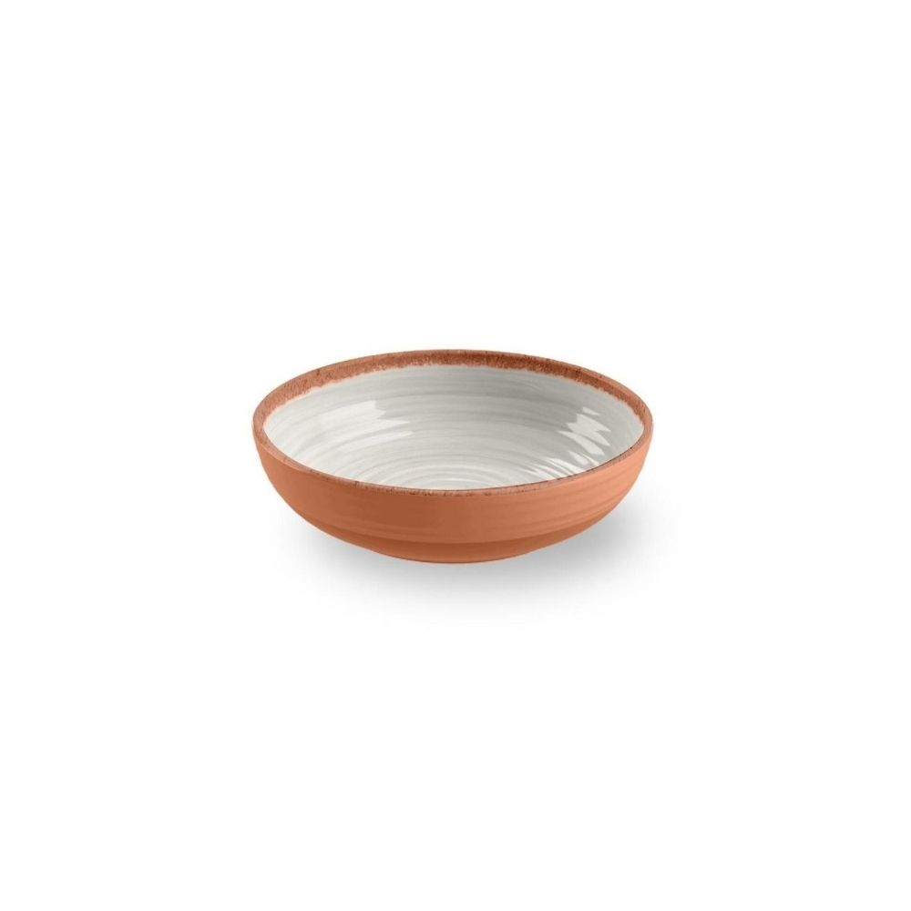 MELAMINE PLATE SALAD RUSTIC SWIRL IVORY - TAR HONG MELAMINE INC. - Compralo en CorinneRegalos.com