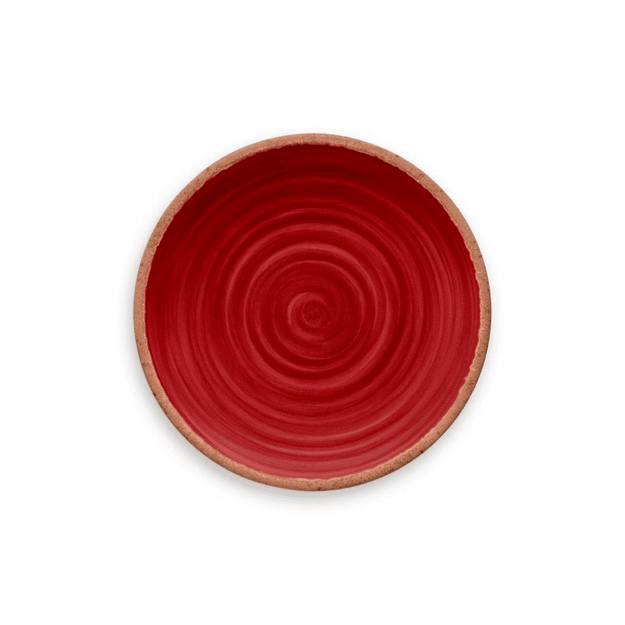 MELAMINE BOWL RUSTIC SWIRL RED - TAR HONG MELAMINE INC. - Compralo en CorinneRegalos.com