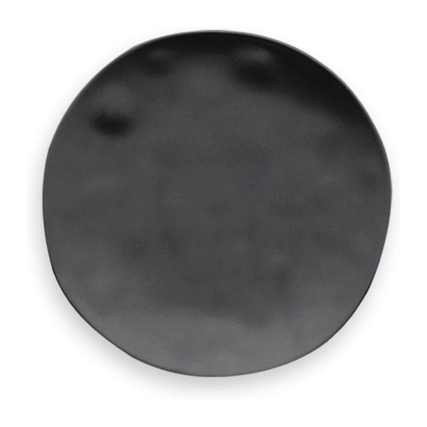 PLANTA MATTE BLACK SALAD PLATE, 8.5" - TAR HONG MELAMINE INC. - Compralo en CorinneRegalos.com