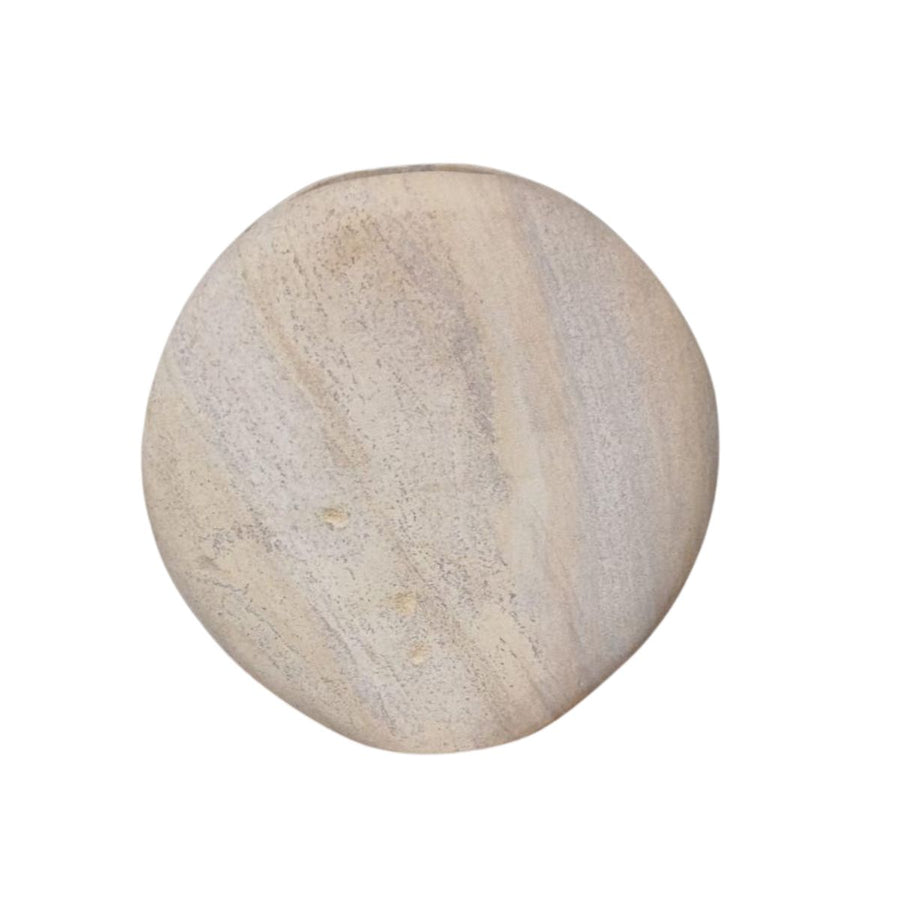 "10""L Sandstone Vase, Natural" - CREATIVE COOP - Compralo en CorinneRegalos.com
