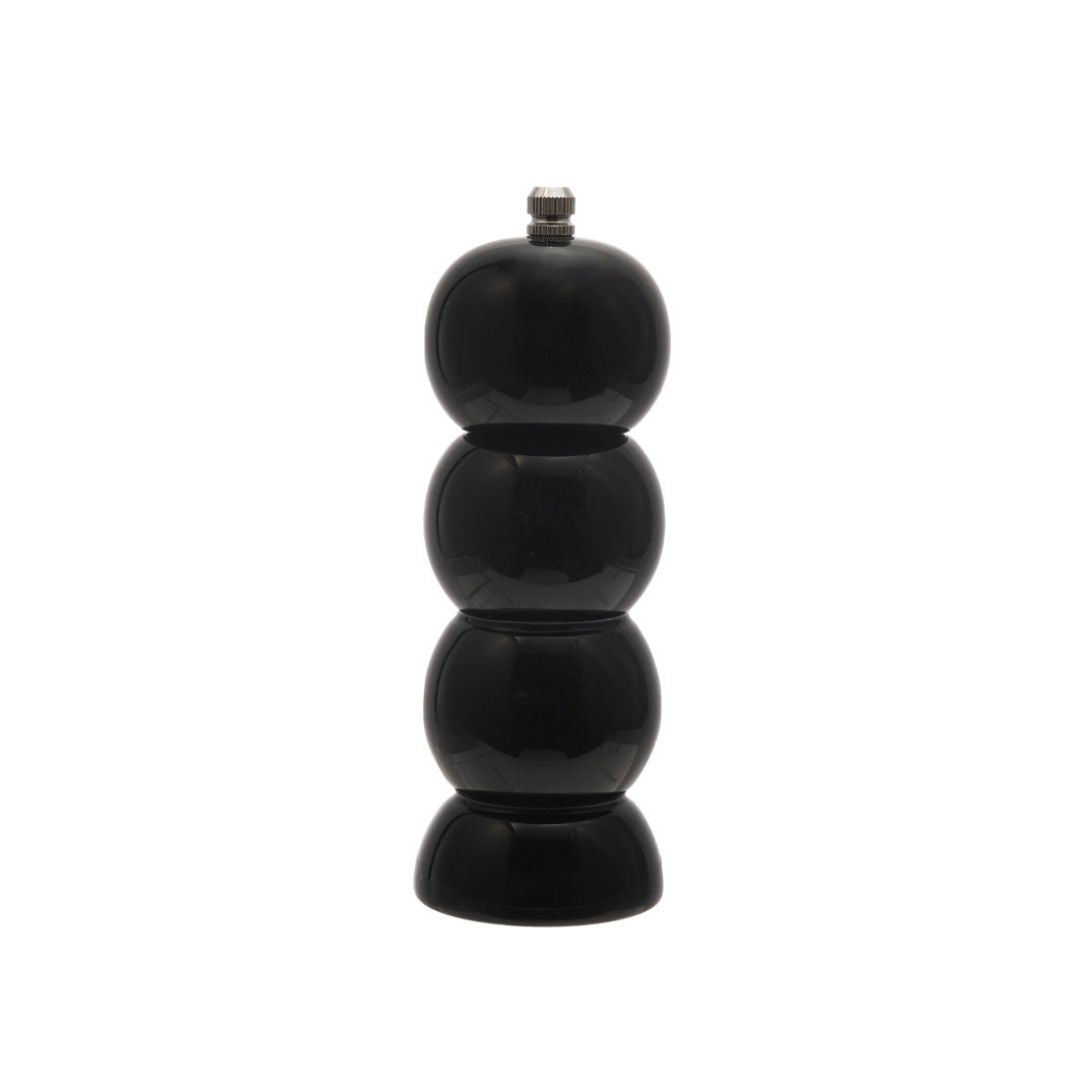 "2"" Rd x 8""H Rubberwood S&P Mill, Black" - CREATIVE COOP - Compralo en CorinneRegalos.com
