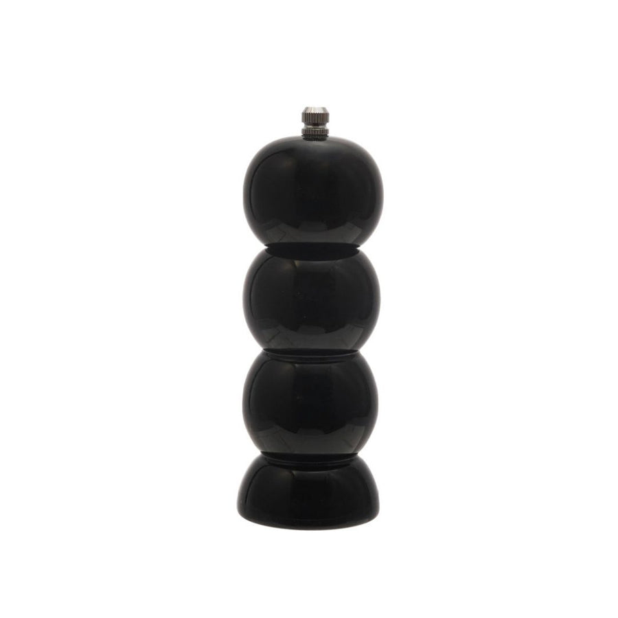 "2"" Rd x 8""H Rubberwood S&P Mill, Black" - CREATIVE COOP - Compralo en CorinneRegalos.com