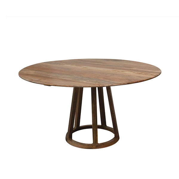 "57"" Round x 30""H Mango Wood" - CREATIVE COOP - Compralo en CorinneRegalos.com