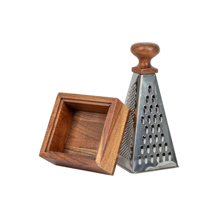 "S/2 7""H Stainless Steel Grater"