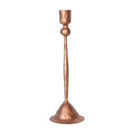 "3"" Rd x 9-1/2""H Hand-Forged Cast Iron Taper Holder" - CREATIVE COOP - Compralo en CorinneRegalos.com