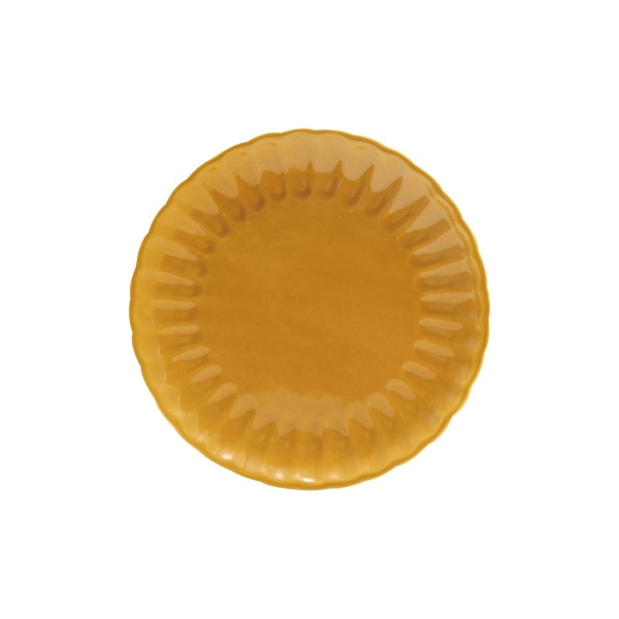 "10-1/2""Rd Stoneware Plate Mustard Color, EOWV" - CREATIVE COOP - Compralo en CorinneRegalos.com