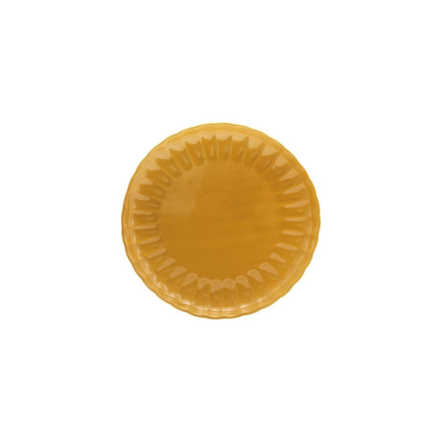 "8"" Rd Stoneware Plate Mustard Color EOWV" - CREATIVE COOP - Compralo en CorinneRegalos.com