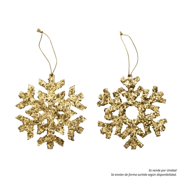 6H MDF SNOWFLAKE ORNAMENT  W