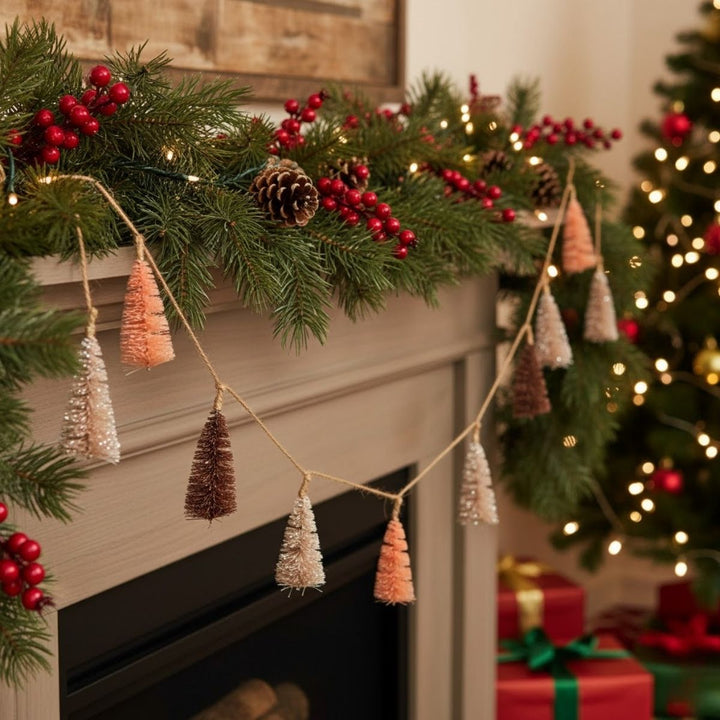 60L SISAL BOTTLE BRUSH TREE