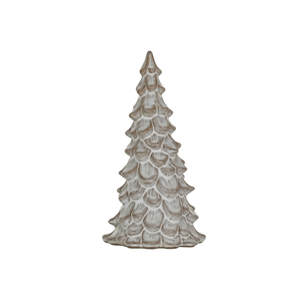 4" ROUND X 7-1/2"H STONEWARETREE, REACTIVE GLAZE - CREATIVE COOP - Compralo en CorinneRegalos.com