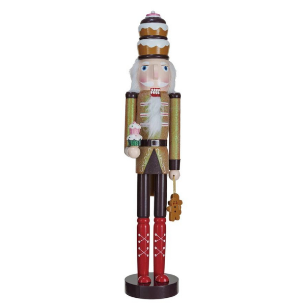 20 H DÉCOR. WOOD NUTCRACKER W - CREATIVE COOP - Compralo en CorinneRegalos.com