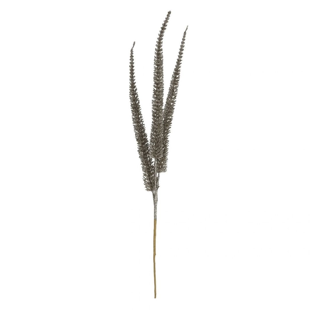 28"H LEAF SPRAY W GLITTER,CHAMPAGNE COLOR - CREATIVE COOP - Compralo en CorinneRegalos.com