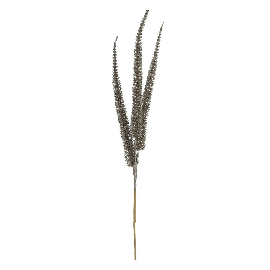 28"H LEAF SPRAY W GLITTER,CHAMPAGNE COLOR - CREATIVE COOP - Compralo en CorinneRegalos.com