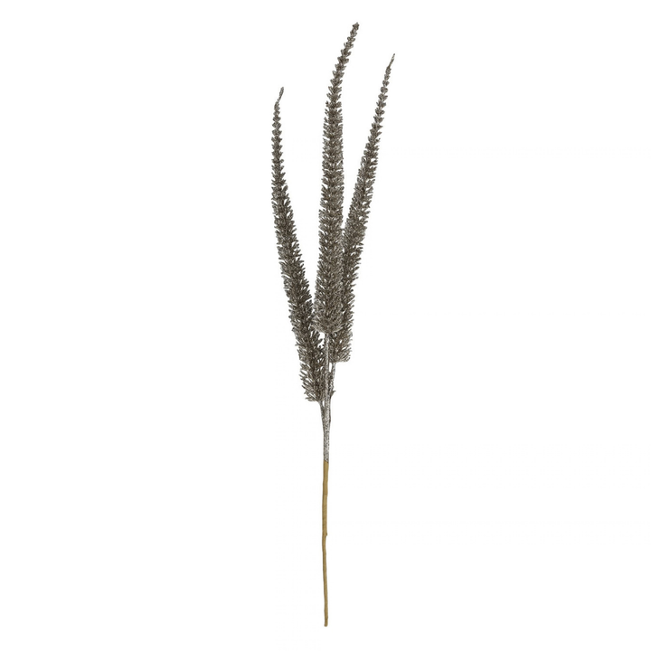 28"H LEAF SPRAY W GLITTER,CHAMPAGNE COLOR - CREATIVE COOP - Compralo en CorinneRegalos.com