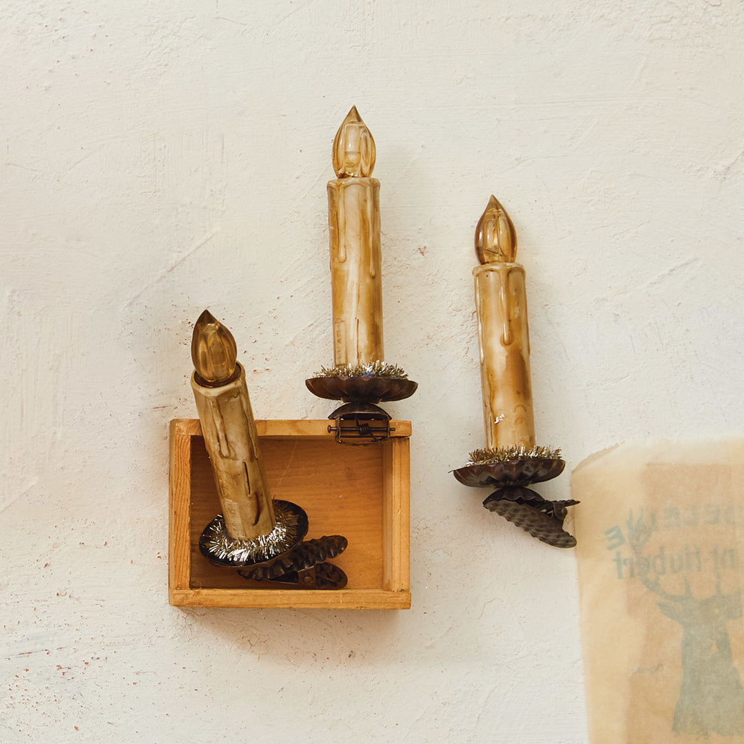 S/6 5-1/2H PLASTIC CANDLE