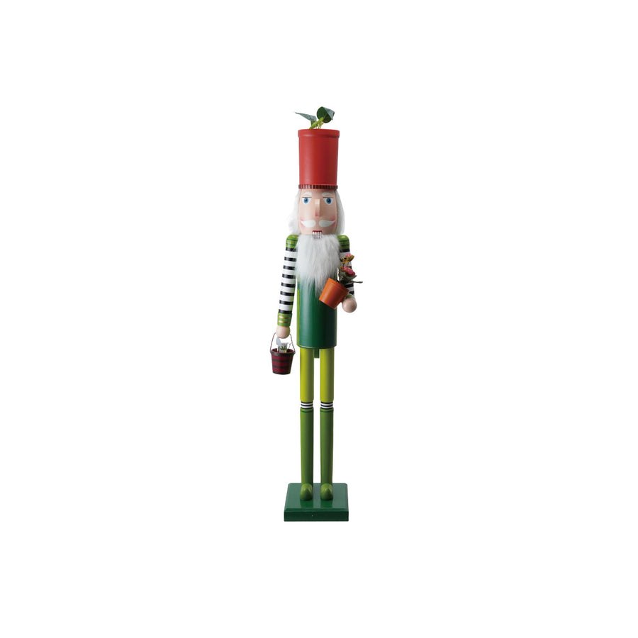 10-1/2LX48H WOOD NUTCRACKER - CREATIVE COOP - Compralo en CorinneRegalos.com
