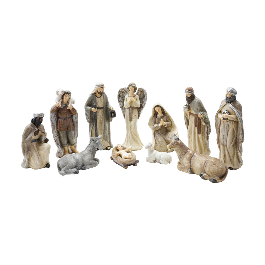 S/11 2H - 8H RESIN NATIVITY - CREATIVE COOP - Compralo en CorinneRegalos.com