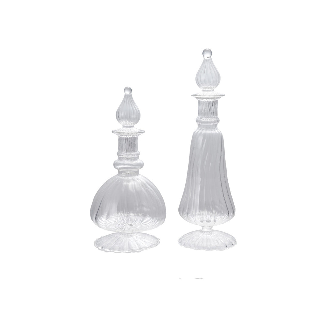 11-3/4H PRESSED GLASS - CREATIVE COOP - Compralo en CorinneRegalos.com