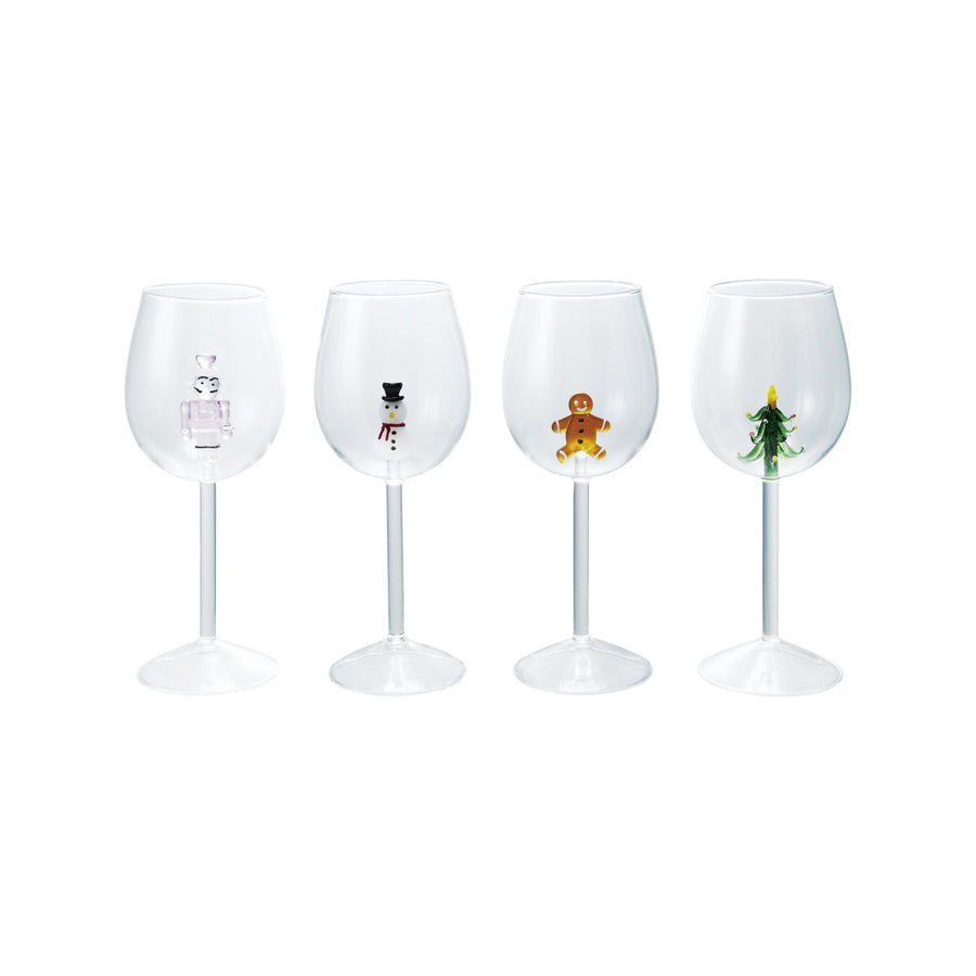 3-1/2RD X9-1/4H STEMMED WINE - CREATIVE COOP - Compralo en CorinneRegalos.com