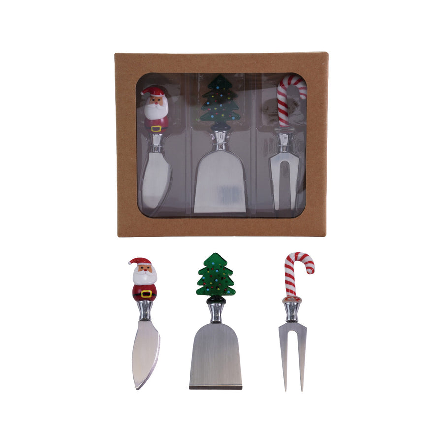 S/3 7-1/2L STAINLESS STEEL - CREATIVE COOP - Compralo en CorinneRegalos.com