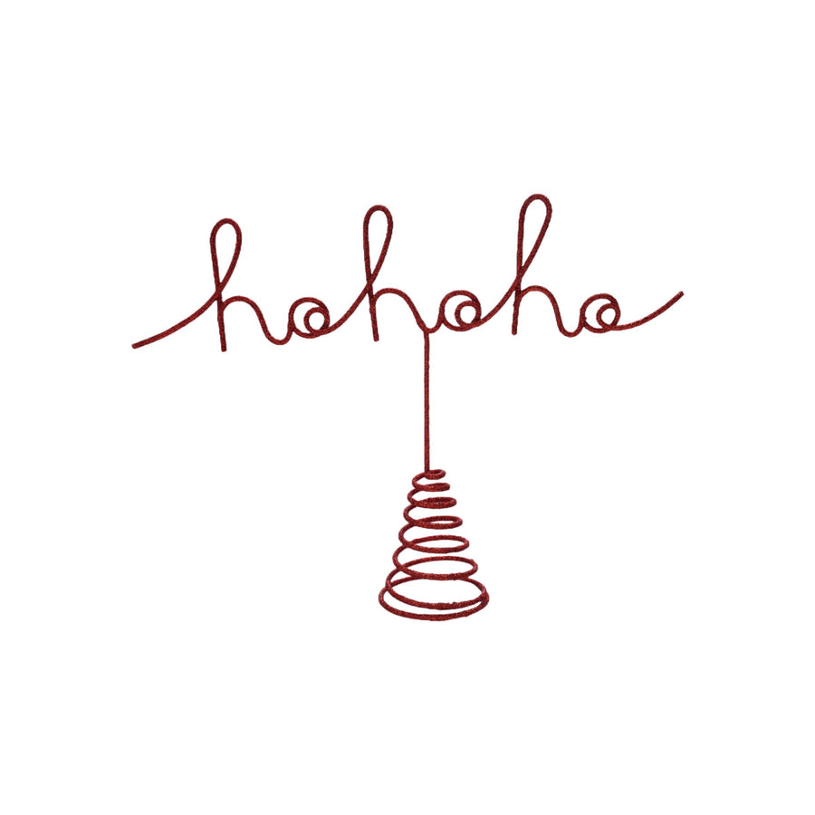 11-1/4L METAL WORD HOHOHO - CREATIVE COOP - Compralo en CorinneRegalos.com