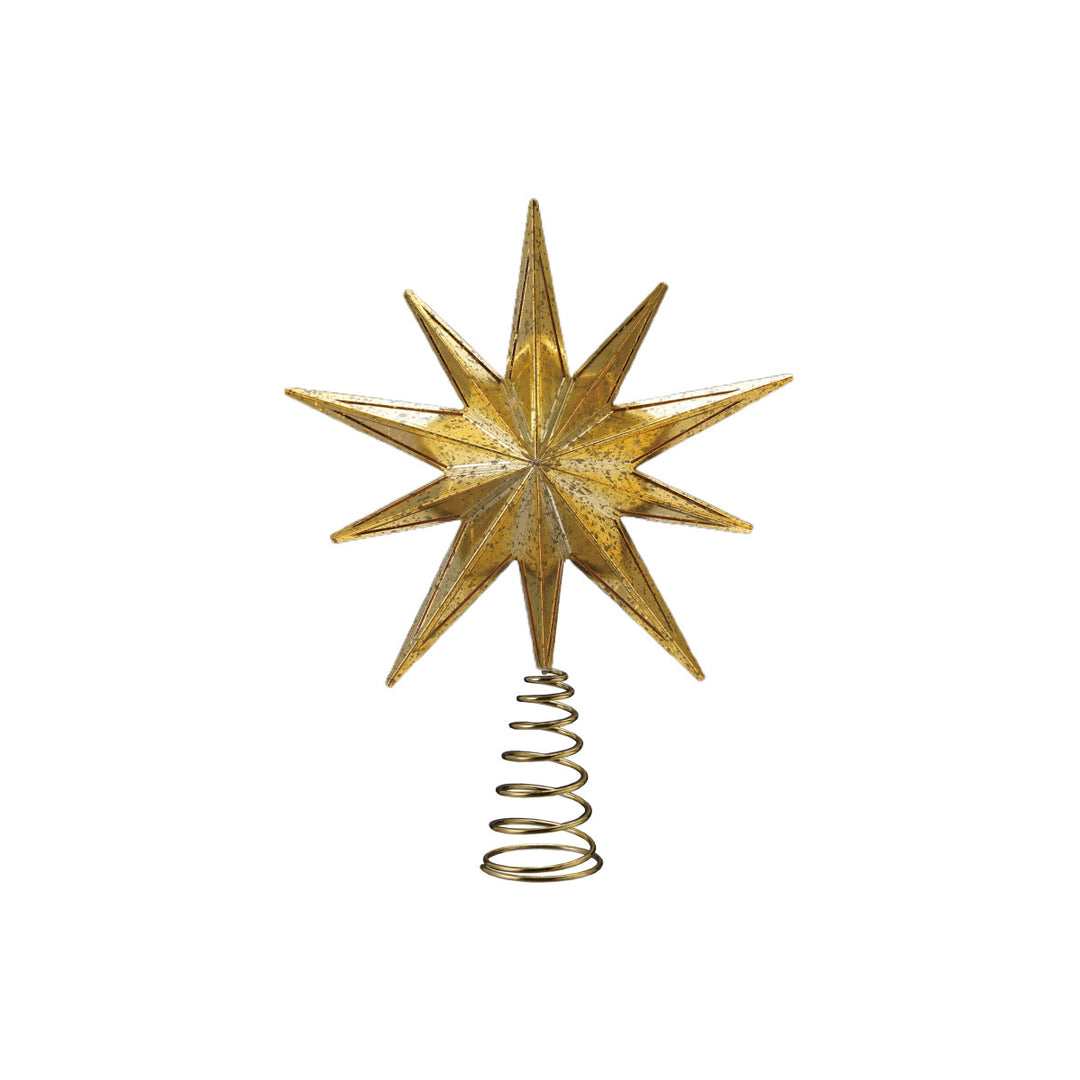 12H PLASTIC GOLD STAR TREE - CREATIVE COOP - Compralo en CorinneRegalos.com