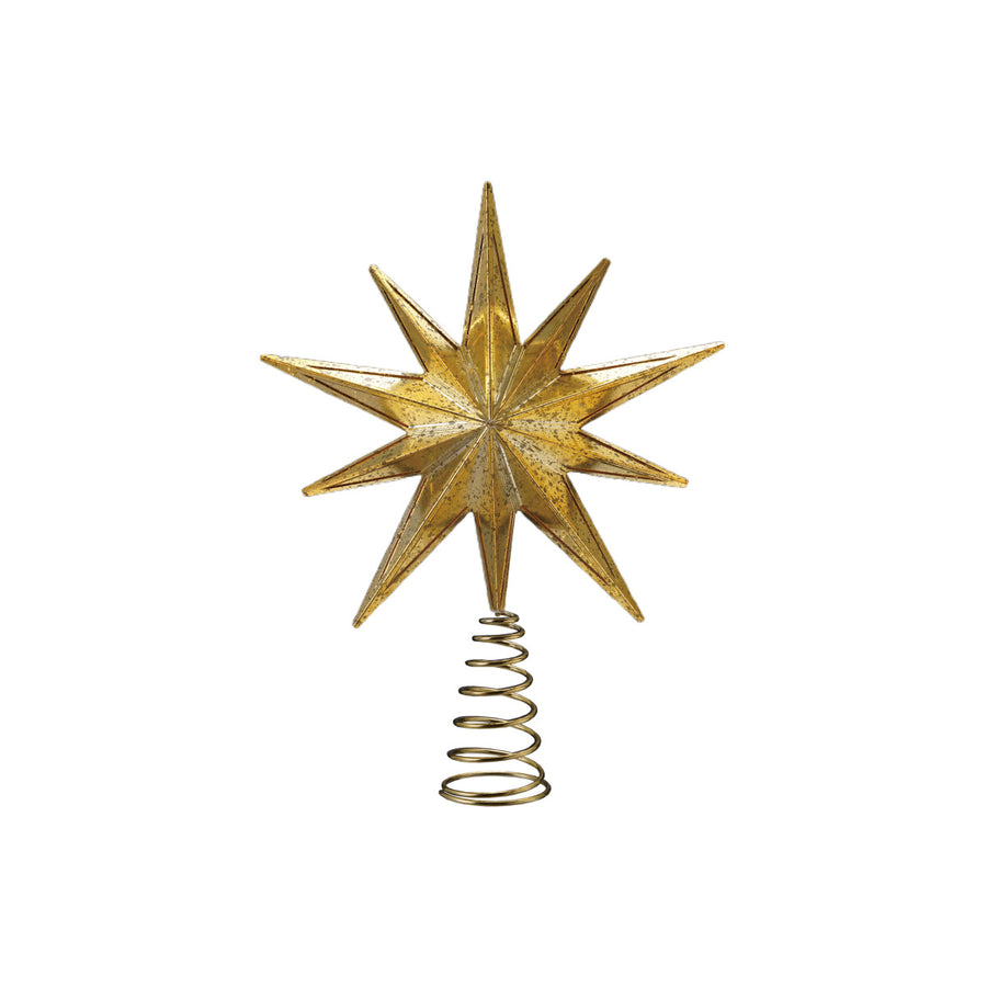 12H PLASTIC GOLD STAR TREE - CREATIVE COOP - Compralo en CorinneRegalos.com
