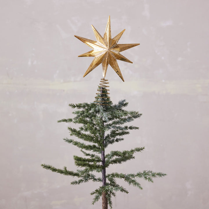12H PLASTIC GOLD STAR TREE