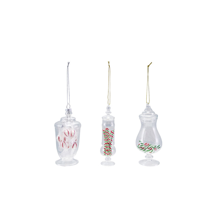 5-1/2H GLASS CANDY JAR - CREATIVE COOP - Compralo en CorinneRegalos.com