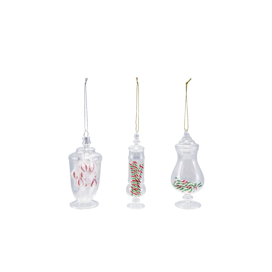 5-1/2H GLASS CANDY JAR - CREATIVE COOP - Compralo en CorinneRegalos.com