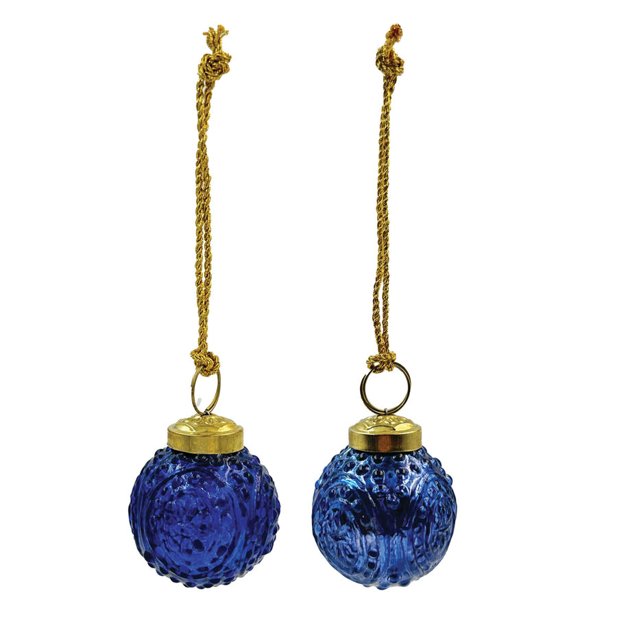 2 ROUND EMBOSSED MERCURY - CREATIVE COOP - Compralo en CorinneRegalos.com