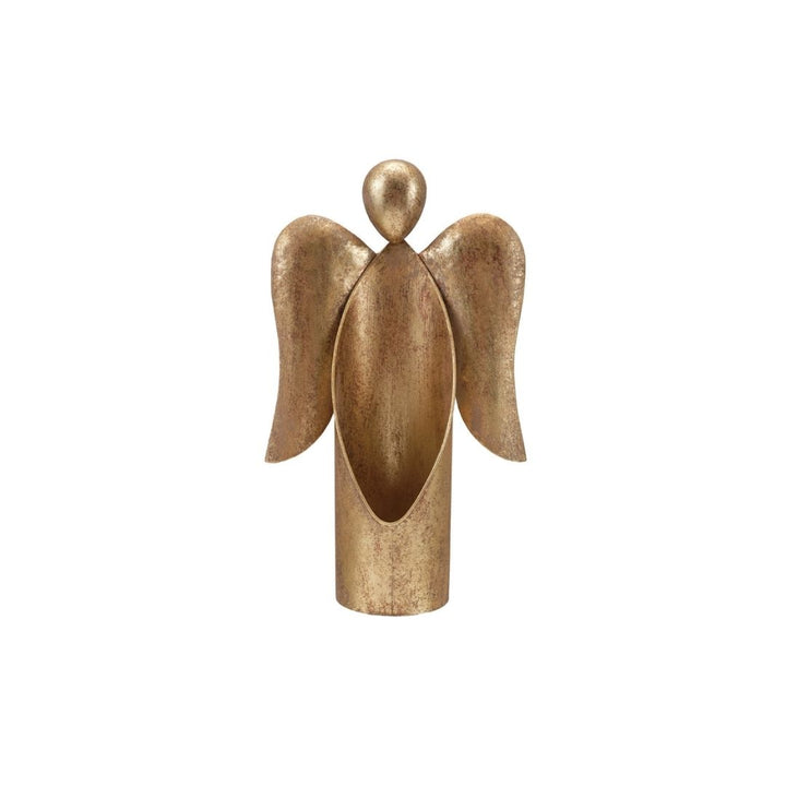 METAL ANGEL ANTIQUE GOLD FINISH - CREATIVE COOP - Compralo en CorinneRegalos.com