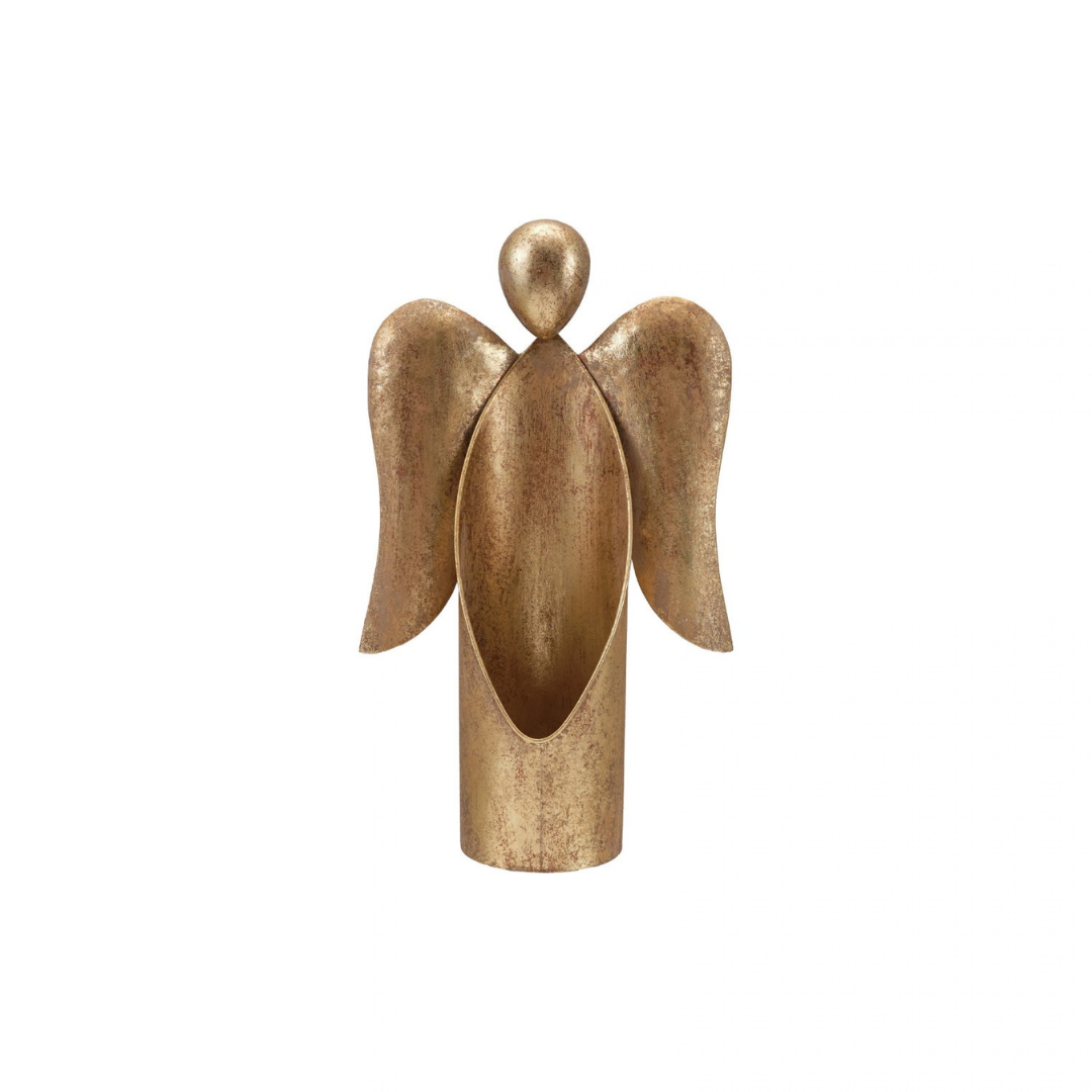 METAL ANGEL ANTIQUE GOLD FINISH - CREATIVE COOP - Compralo en CorinneRegalos.com