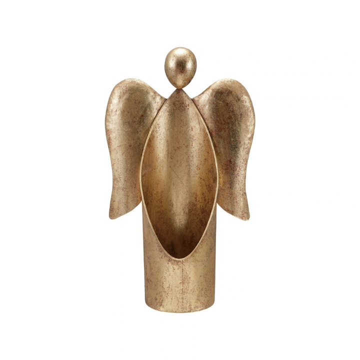 METAL ANGEL ANTIQUE GOLD FINISH - CREATIVE COOP - Compralo en CorinneRegalos.com