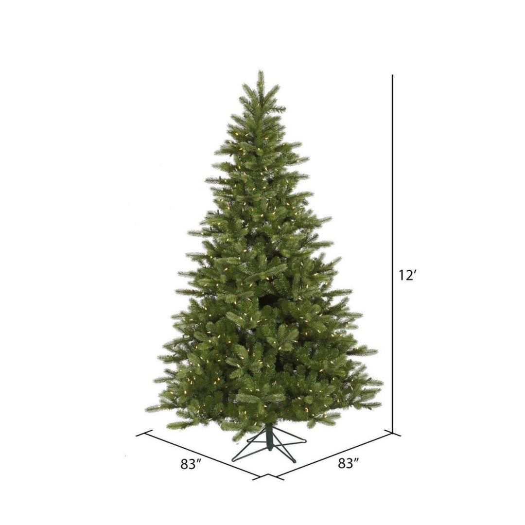 "12' X 83"" King Spruce LED1800 WmWht"