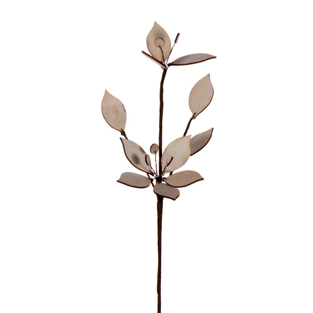 SPRAY DE FLOR DE PASCUA DE MADERA NATURAL DE 18 4 / BOLSA