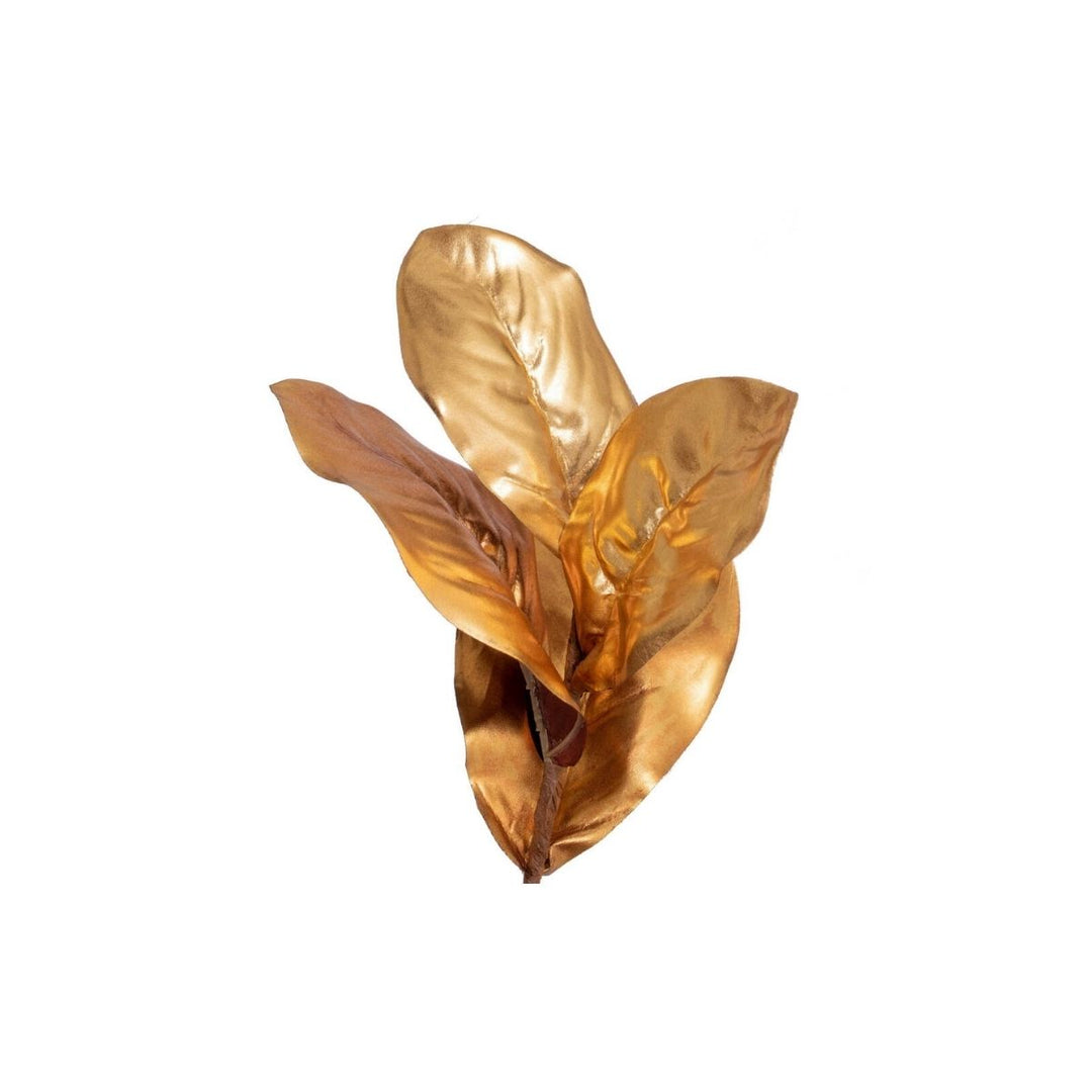 72  GOLD MAGNOLIA LEAF GARLAND