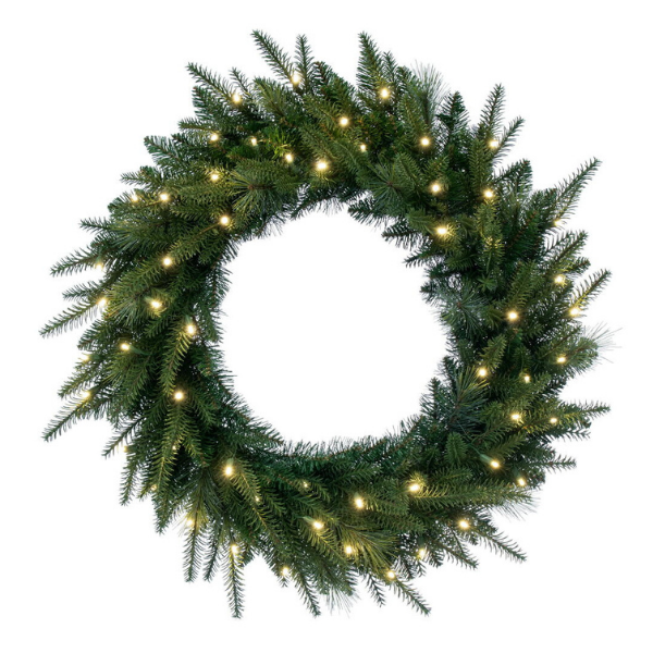 30  BERKLEY MIXED WREATH DURA-LIT 50WW - VICKERMAN COMPANY - Compralo en CorinneRegalos.com