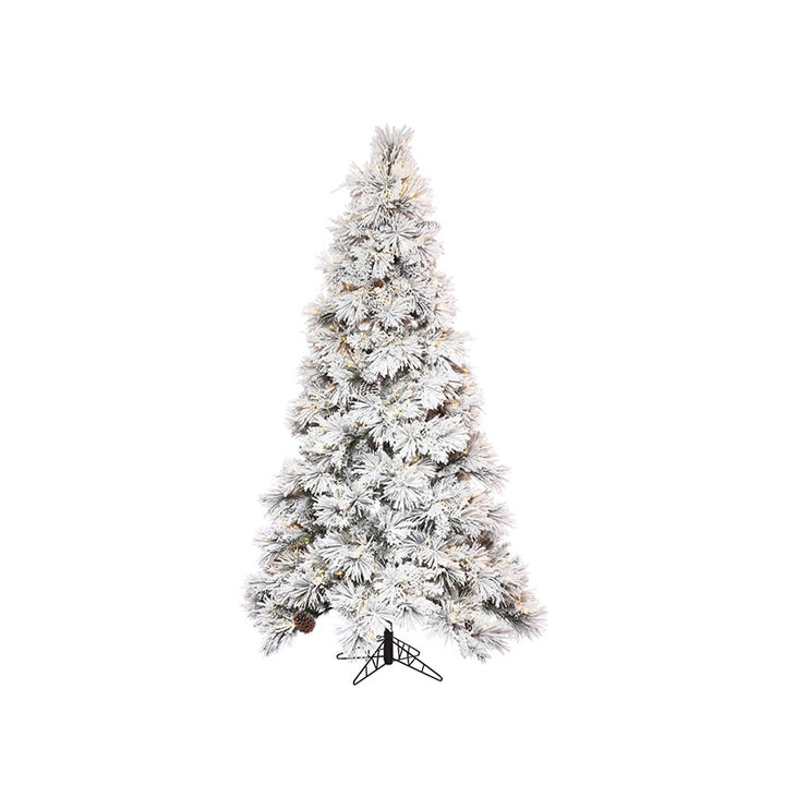 7.5' X 49 FLOCKED ATKA PINE 3MM 950WW - VICKERMAN COMPANY - Compralo en CorinneRegalos.com